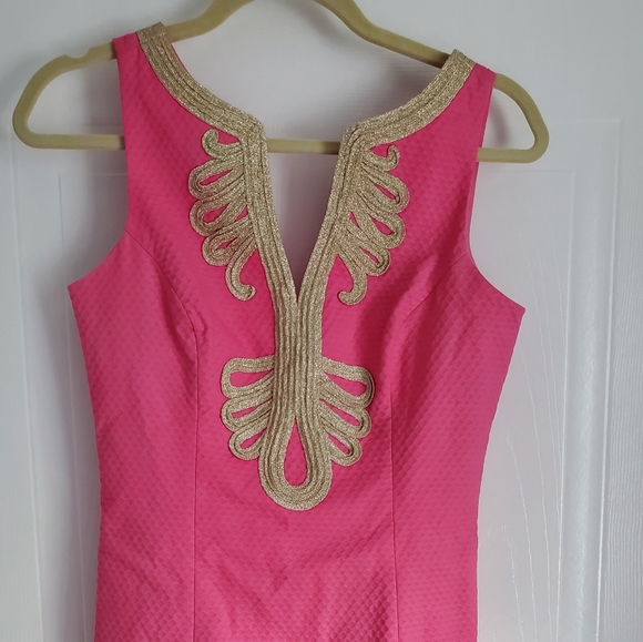 Lily Pulitzer VALLI SHIFT DRESS  size 2 BEUTIFUL AND PERFECT FITS - Picture 8 of 11